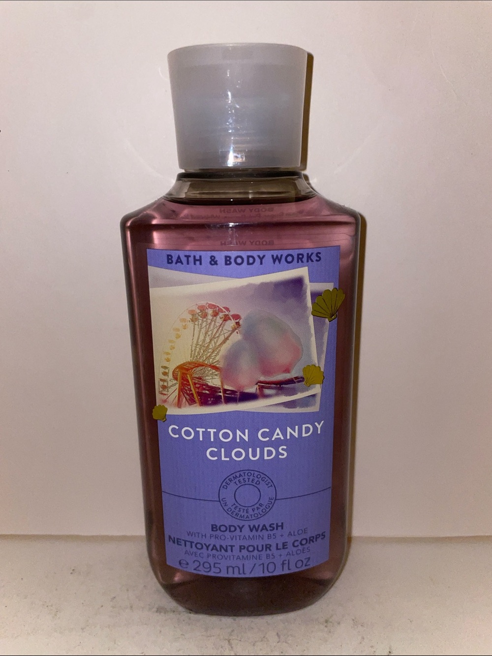 Bath & Body Works Cotton Candy Clouds Body Wash 10oz New